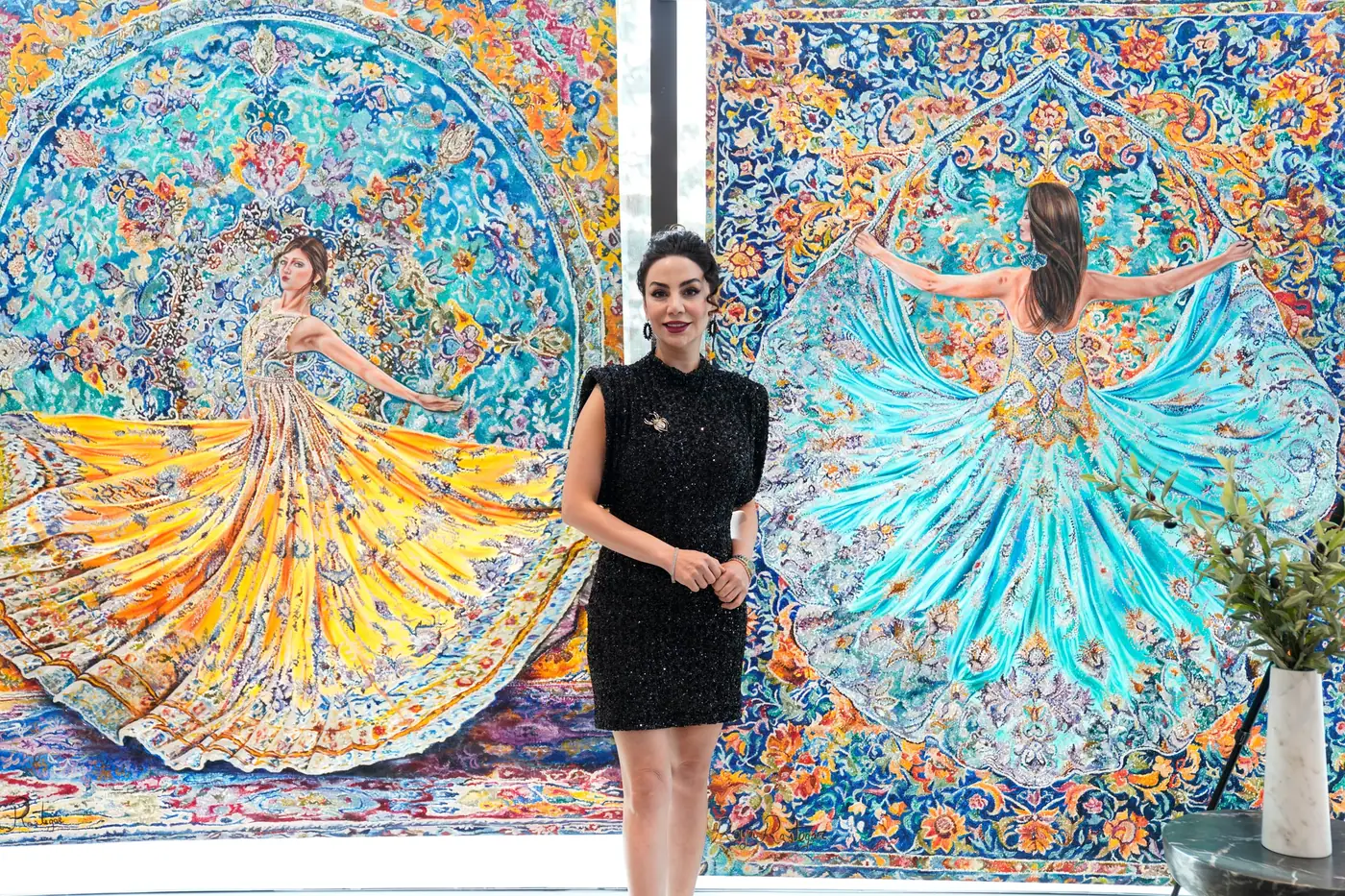 Tiasam film, Art Gallery Event. A cinematic beat that connects the details to the bigger picture.