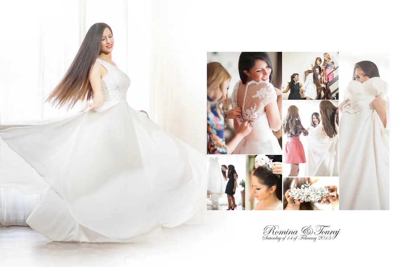 Wedding story, Romina & Tuoraj. Light, movement and the small details that make the day personal.