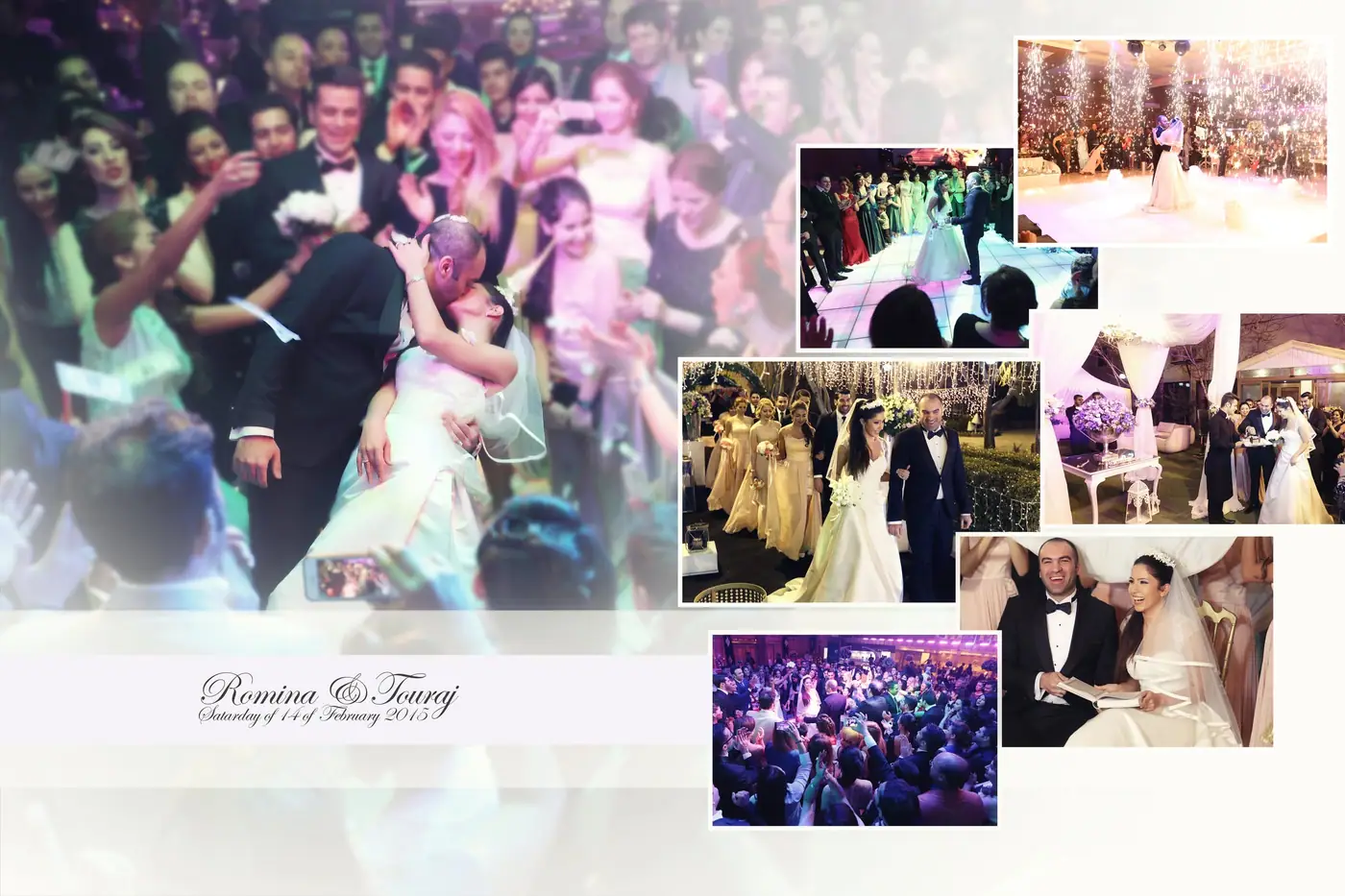 Wedding story, Romina & Tuoraj. The kind of glance that happens once and cannot be staged.