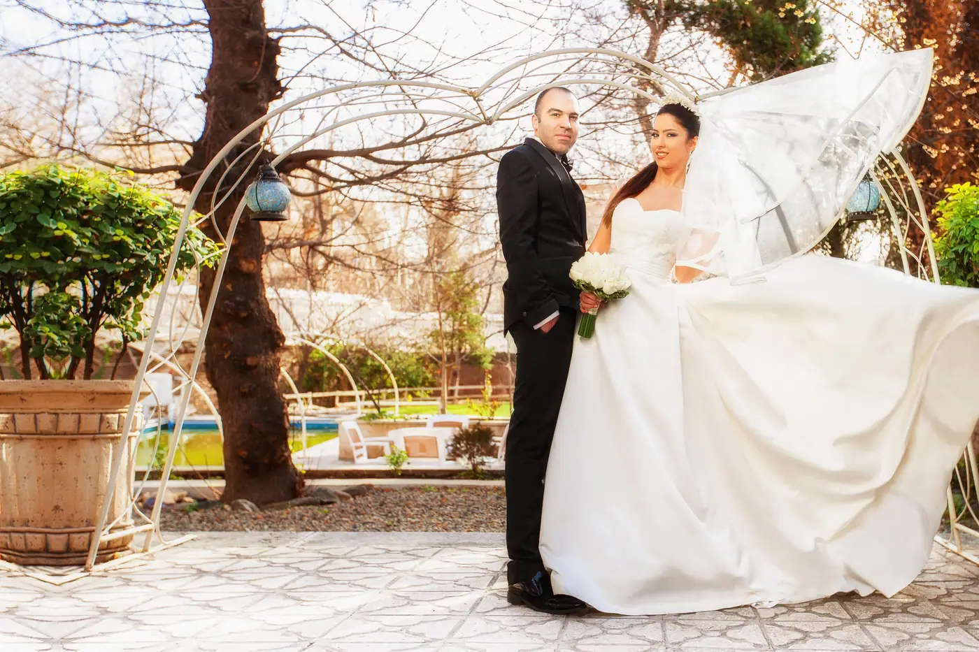 Wedding story, Romina & Tuoraj. A wedding photograph made to feel like the memory itself.