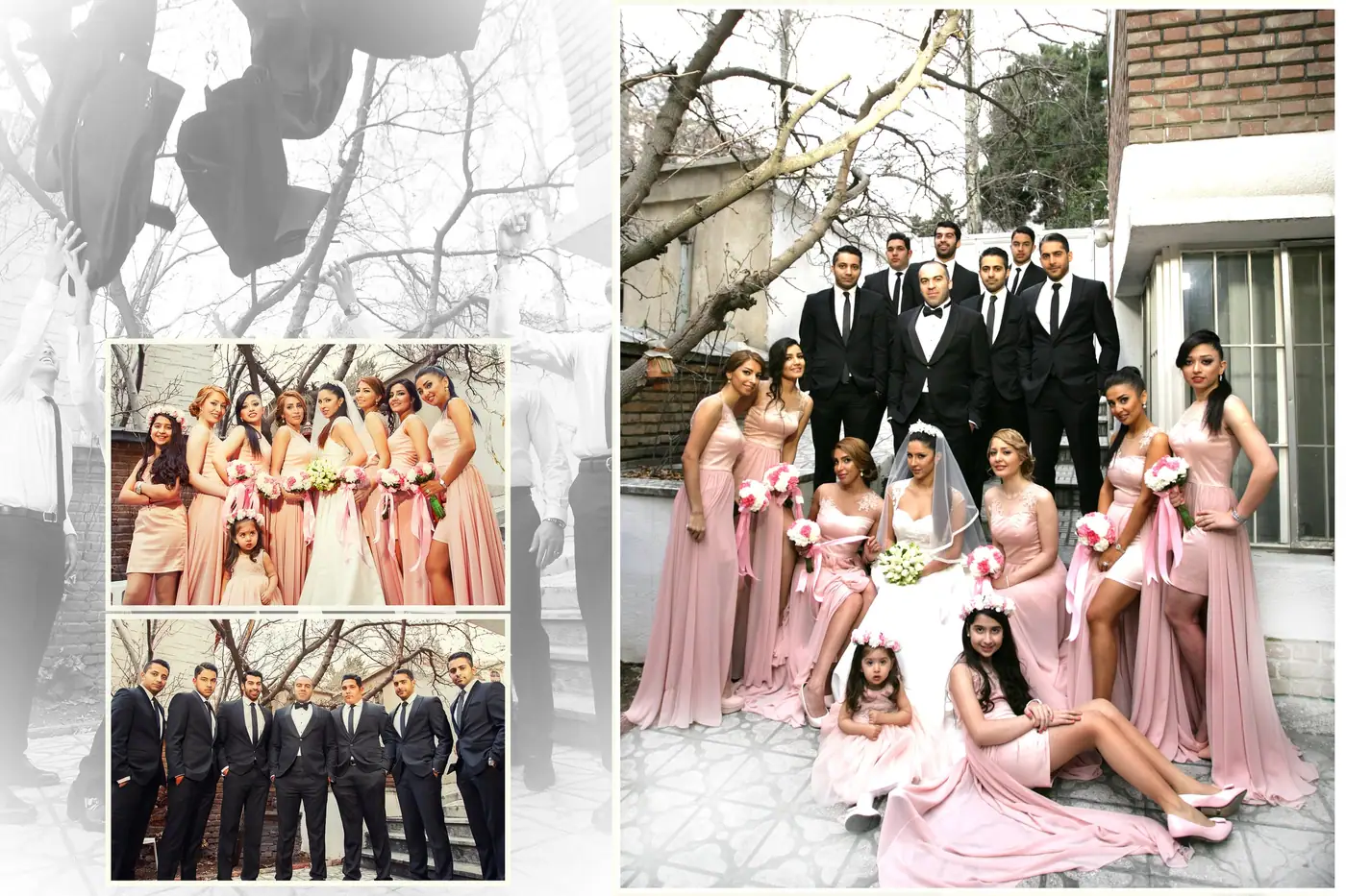 Wedding story, Romina & Tuoraj. The kind of glance that happens once and cannot be staged.